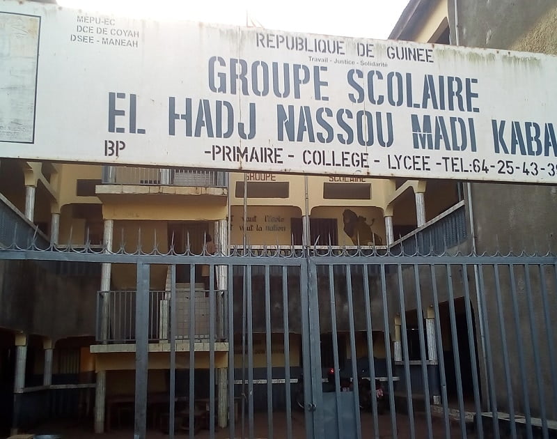Incendie : La comptabilité du Groupe Scolaire Nassou Mady Kaba est partie en fumée