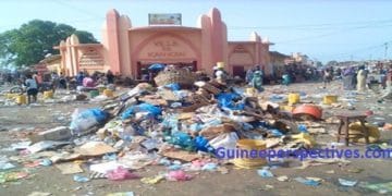 Kankan : marché Dibida, c’est plutôt bonjour des tas d’immondices !