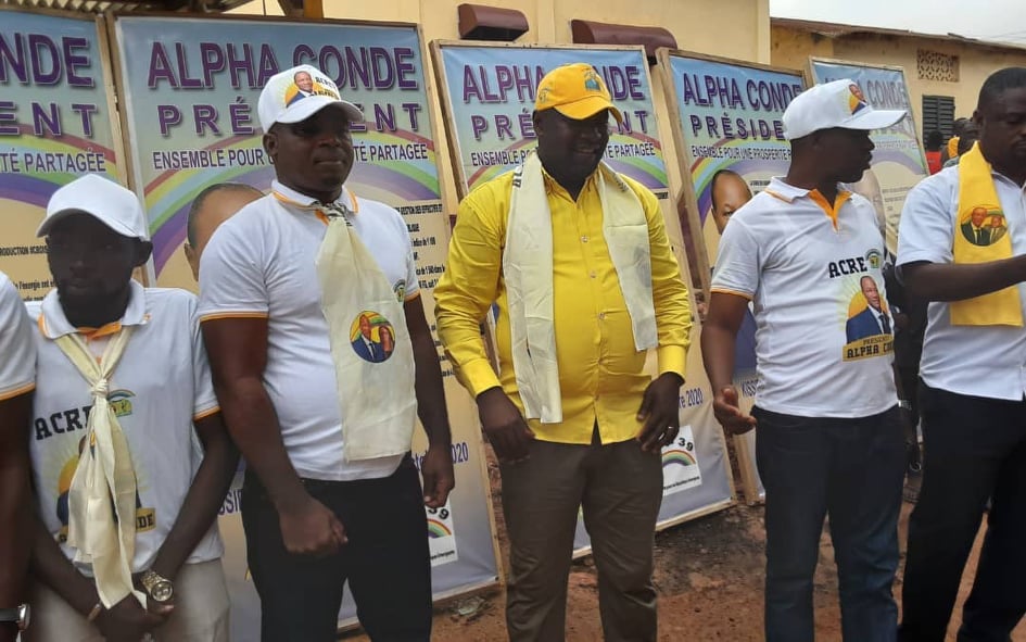 Présidentielle 2020 : ‘’ACRE39 ‘’ présente à Kissidougou pour apporter son soutien au candidat Alpha Condé