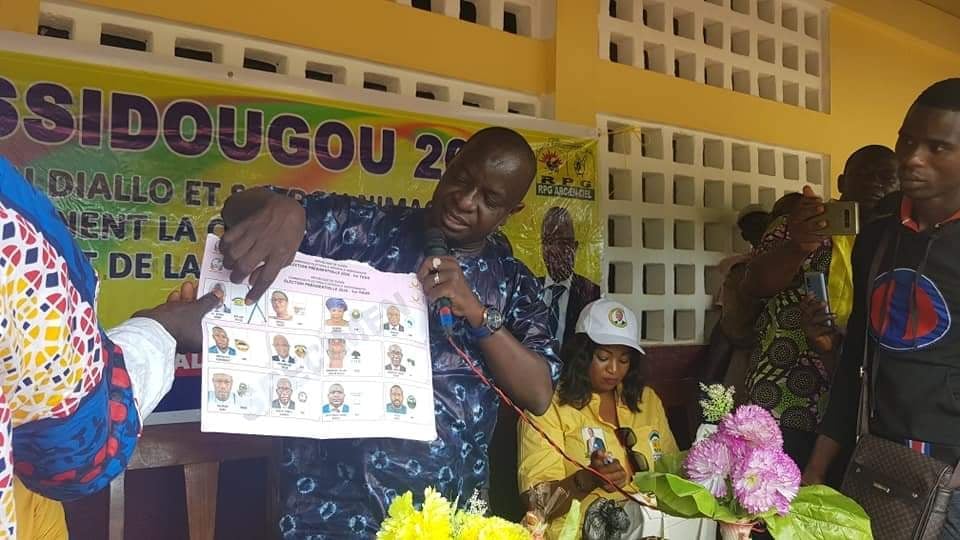 Présidentielle 2020 : pendant ce temps, Saadou Nimaga, en qualité de rabatteur, mobilise les électeurs