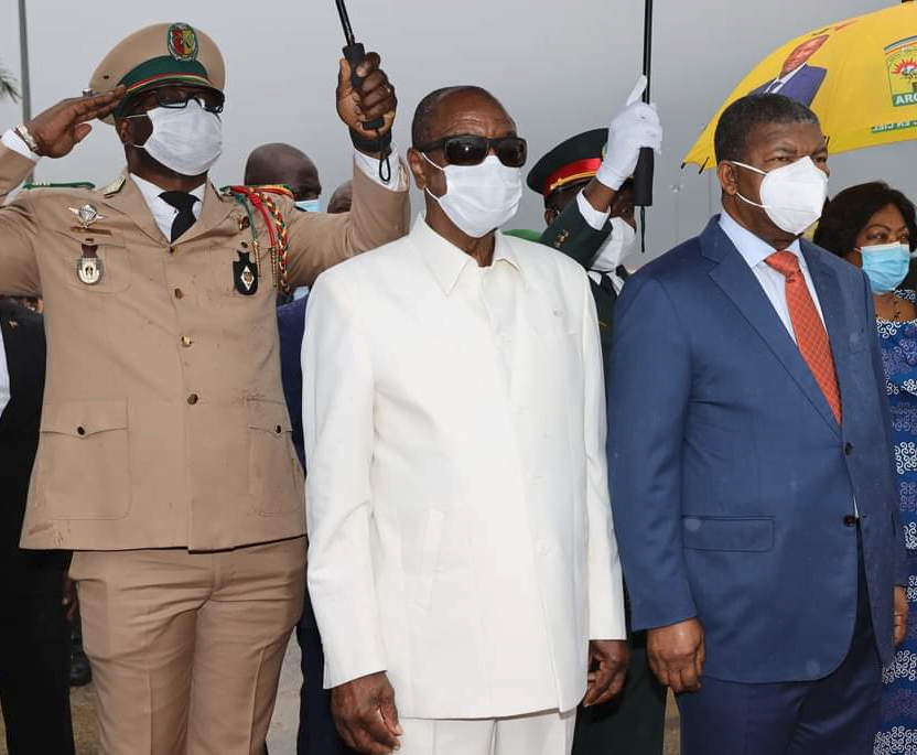 Le président angolais João Lourenço atterrit en Guinée pour une visite de 72 heures