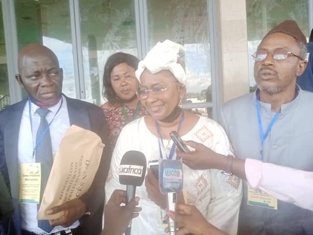Consultation avec CNRD : Voici l&rsquo;important compte rendu de la syndicaliste Makoura Onivogui en faveur des femmes !