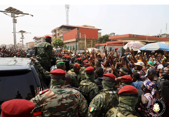 Casse-Madina, les soutiens sans surprise de Mamadi Doumbouya !