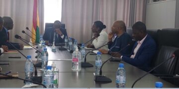 Visite à la Primature: Mohamed Béavogui reçoit l&rsquo;ARMP