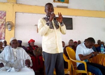 Mohamed Lamine Kamissoko du RPG-AEC à l’assemblée générale – « Le Président Alpha Condé est un exilé politique »