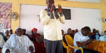 Mohamed Lamine Kamissoko du RPG-AEC à l’assemblée générale – « Le Président Alpha Condé est un exilé politique »