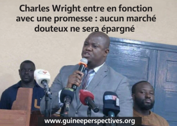 Charles Wright entre en fonction avec une promesse : aucun marché douteux ne sera épargné