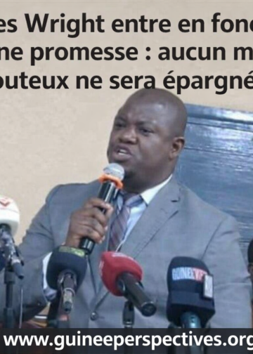 Charles Wright entre en fonction avec une promesse : aucun marché douteux ne sera épargné