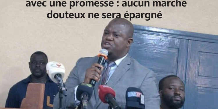 Charles Wright entre en fonction avec une promesse : aucun marché douteux ne sera épargné